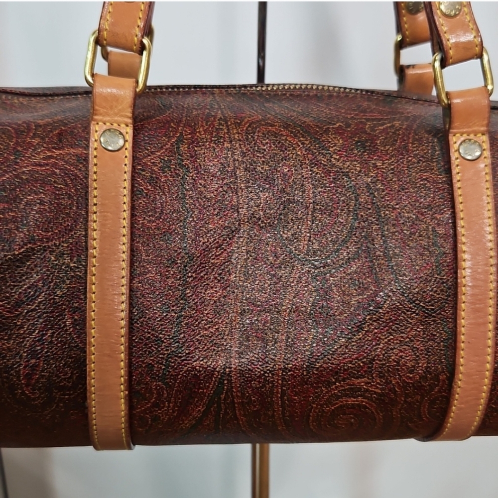 Etro Vintage 1997 Mini Barrel Bag (EUC) - Picture 4 of 16